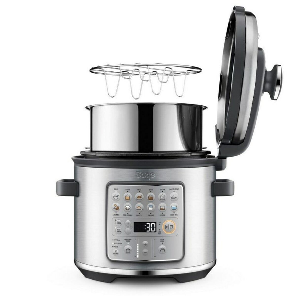 Image secondaire de Cuisinière à cuisson lente Sage SPR680BSS2EEU1