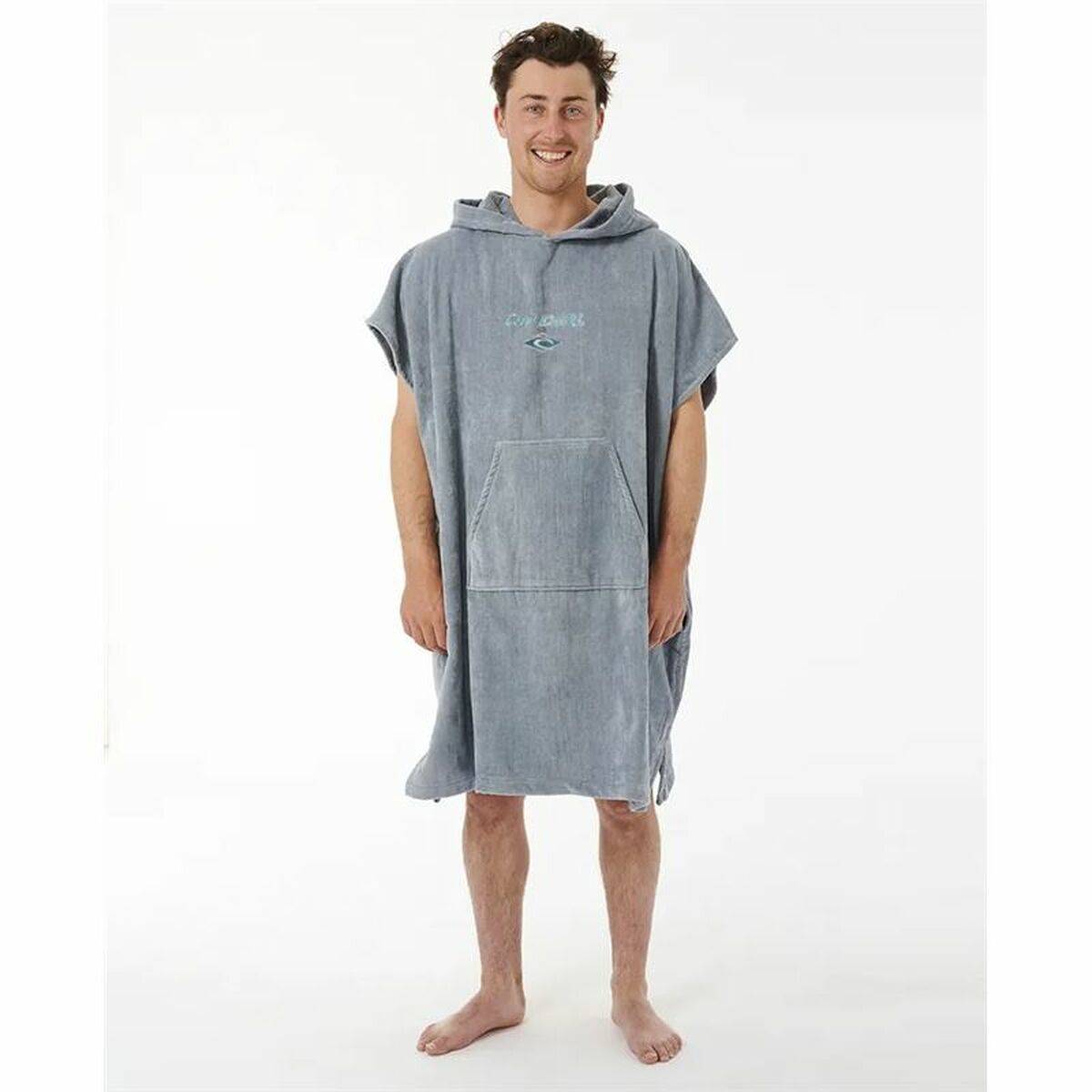 Image secondaire de Serviette poncho avec capuche Rip Curl Logo Bleu