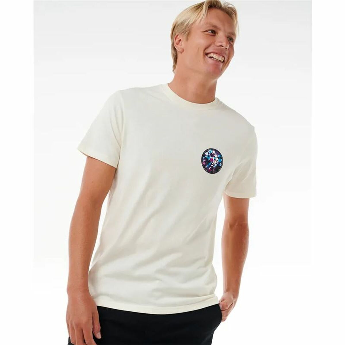 Image secondaire de T-shirt à manches courtes homme Rip Curl Passage Tee Blanc