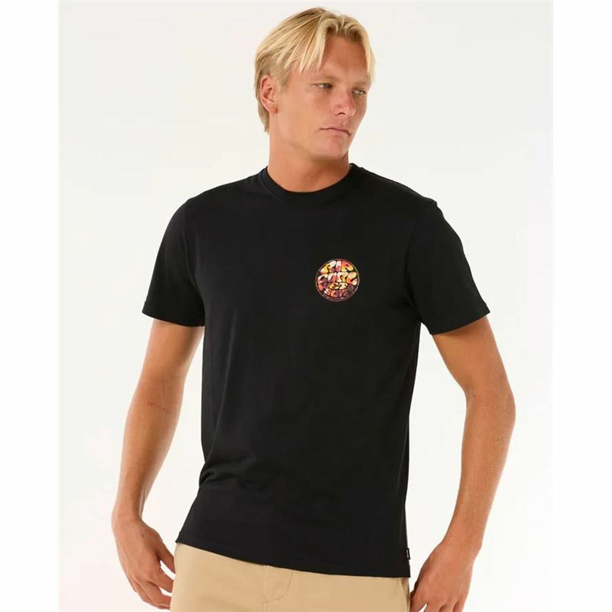 Image secondaire de T-shirt à manches courtes homme Rip Curl Passage Tee Noir