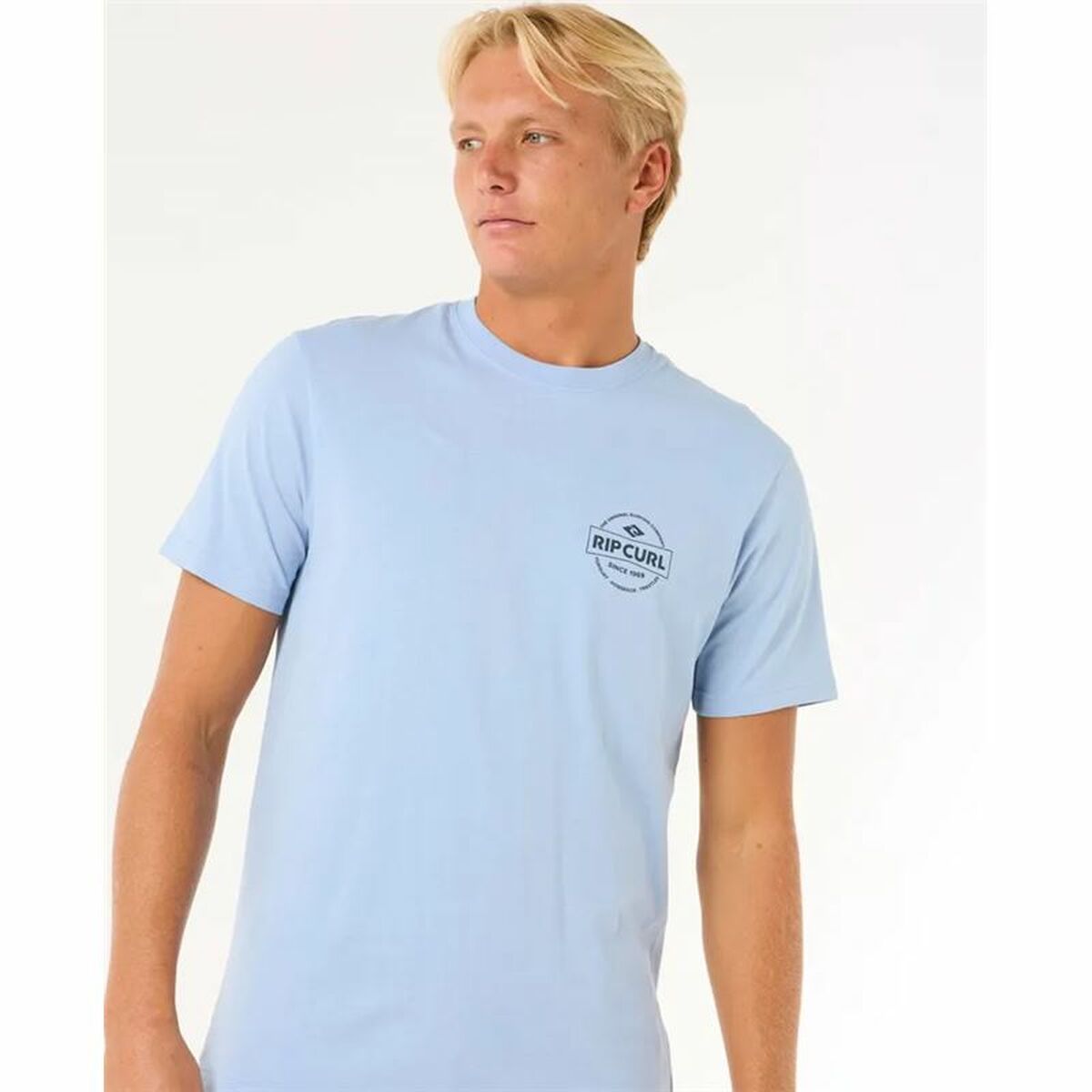 Image secondaire de T-shirt à manches courtes homme Rip Curl Staple Tee Bleu