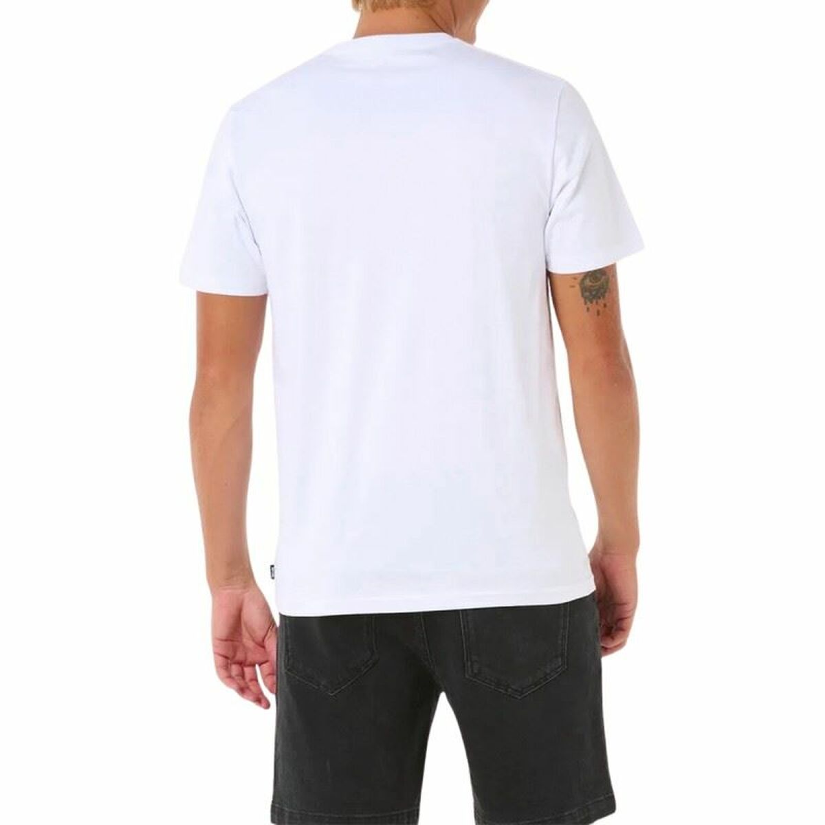 Image secondaire de T-shirt à manches courtes homme Rip Curl Refill Tee Blanc XL