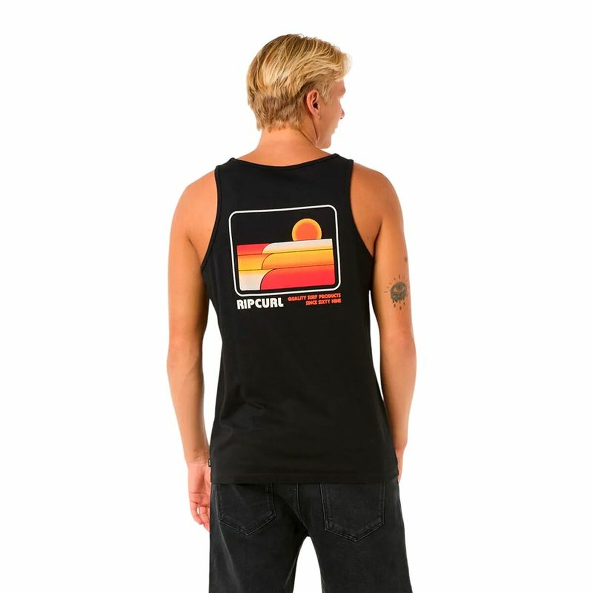 Image secondaire de Débardeur Homme Rip Curl Casual Revival Peaking Tank Noir