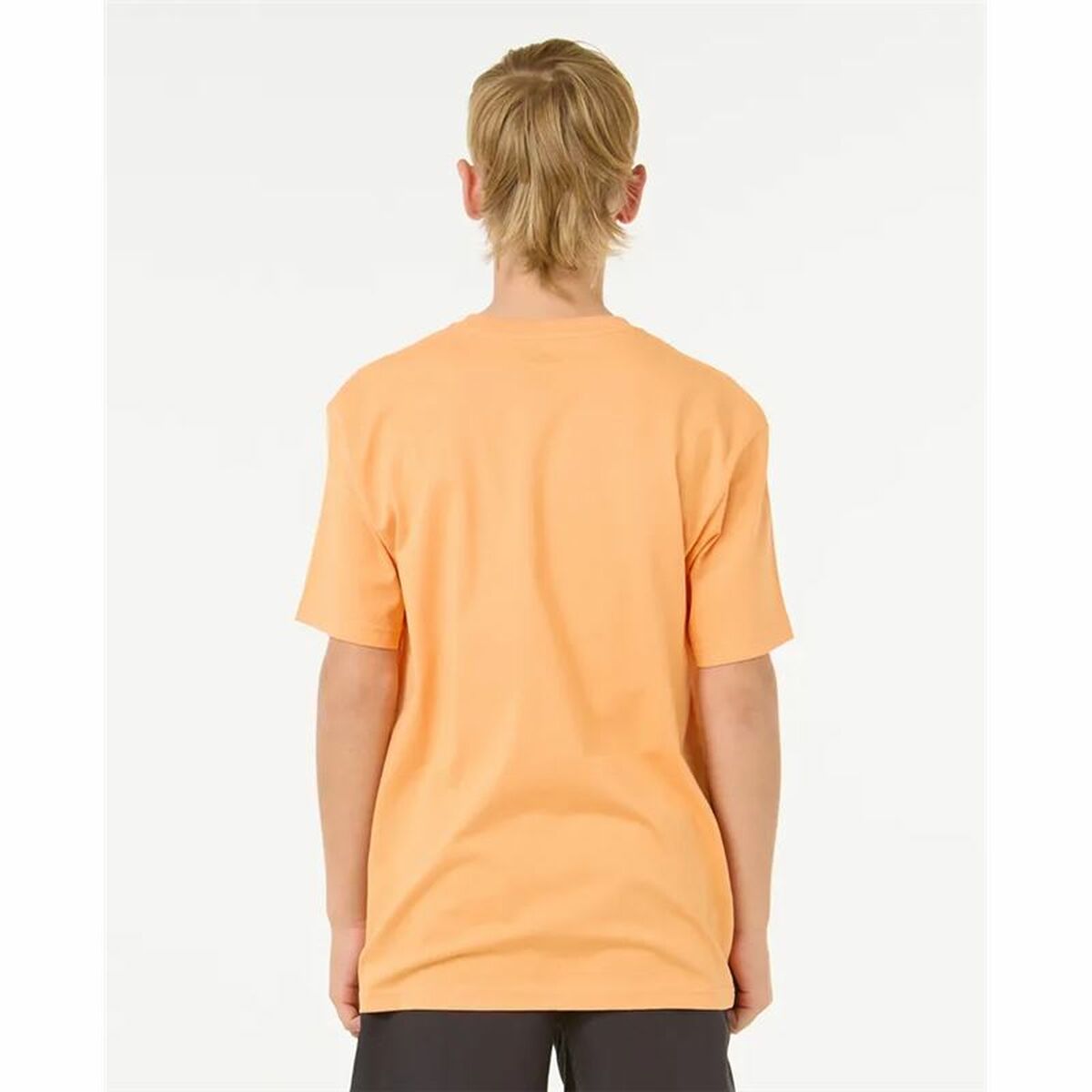 T-Shirt met Korte Mouwen voor kinderen Rip Curl Raw Energy Frame Tee Oranje
