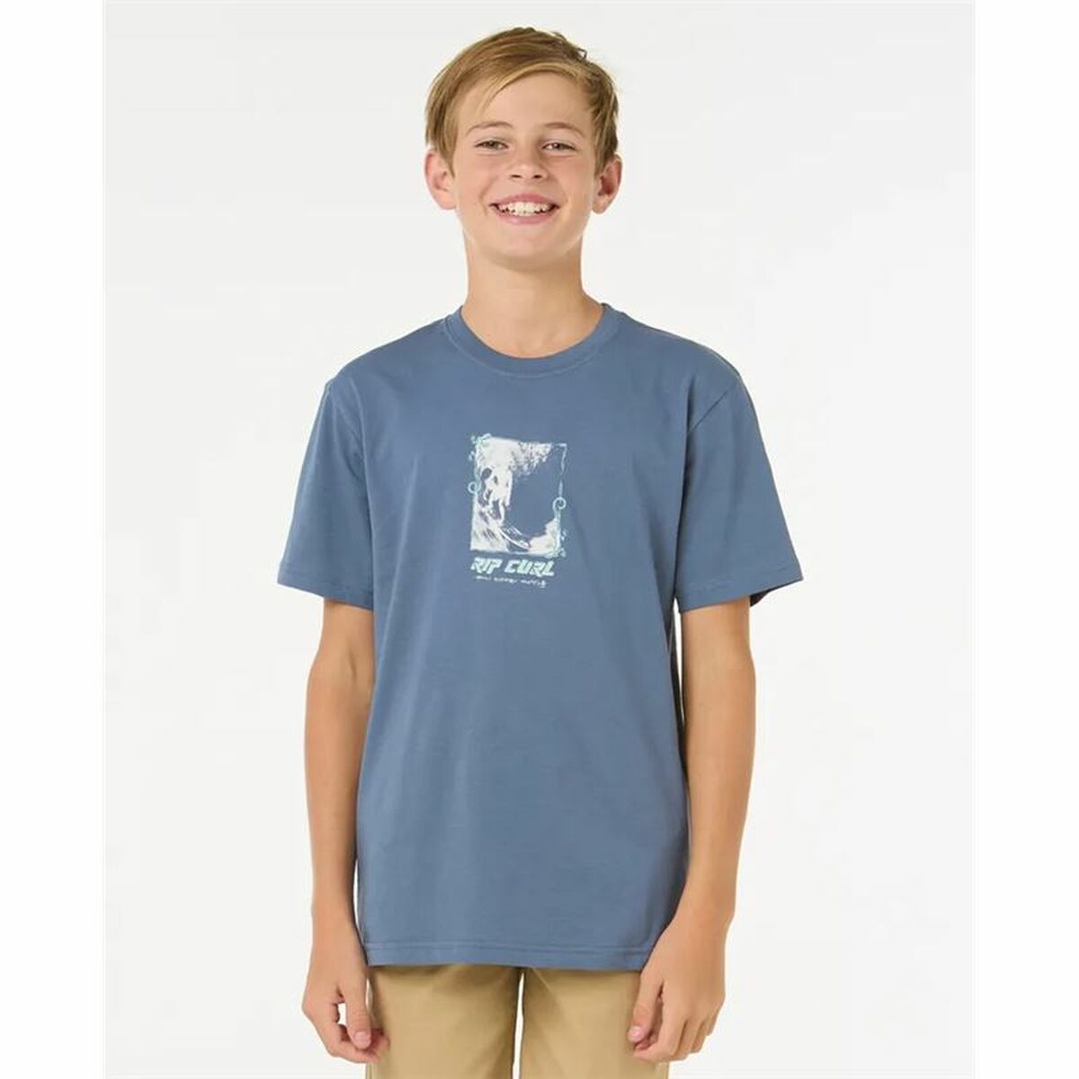 Image secondaire de T shirt à manches courtes Enfant Rip Curl Raw Energy Frame Tee