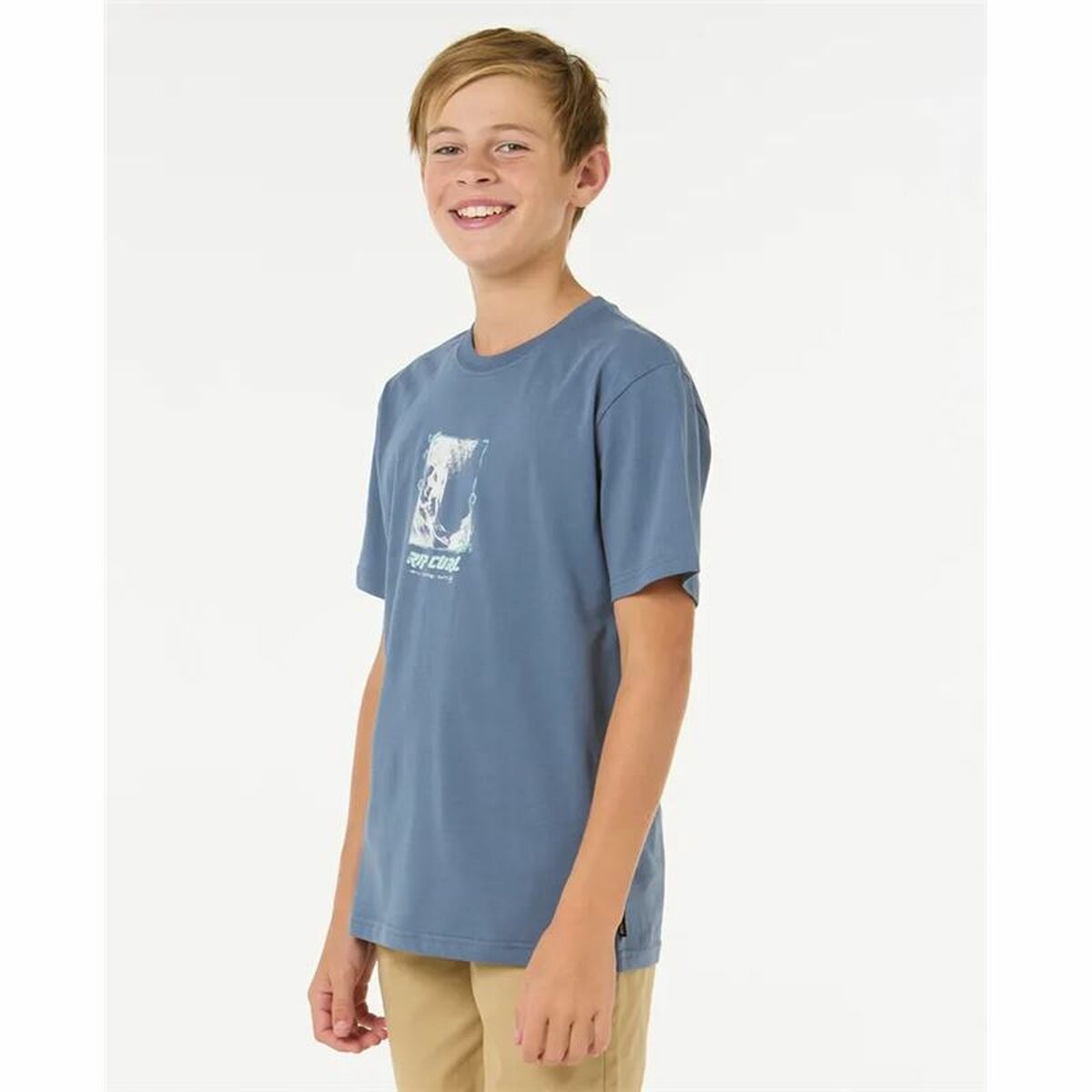T-Shirt met Korte Mouwen voor kinderen Rip Curl Raw Energy Frame Tee