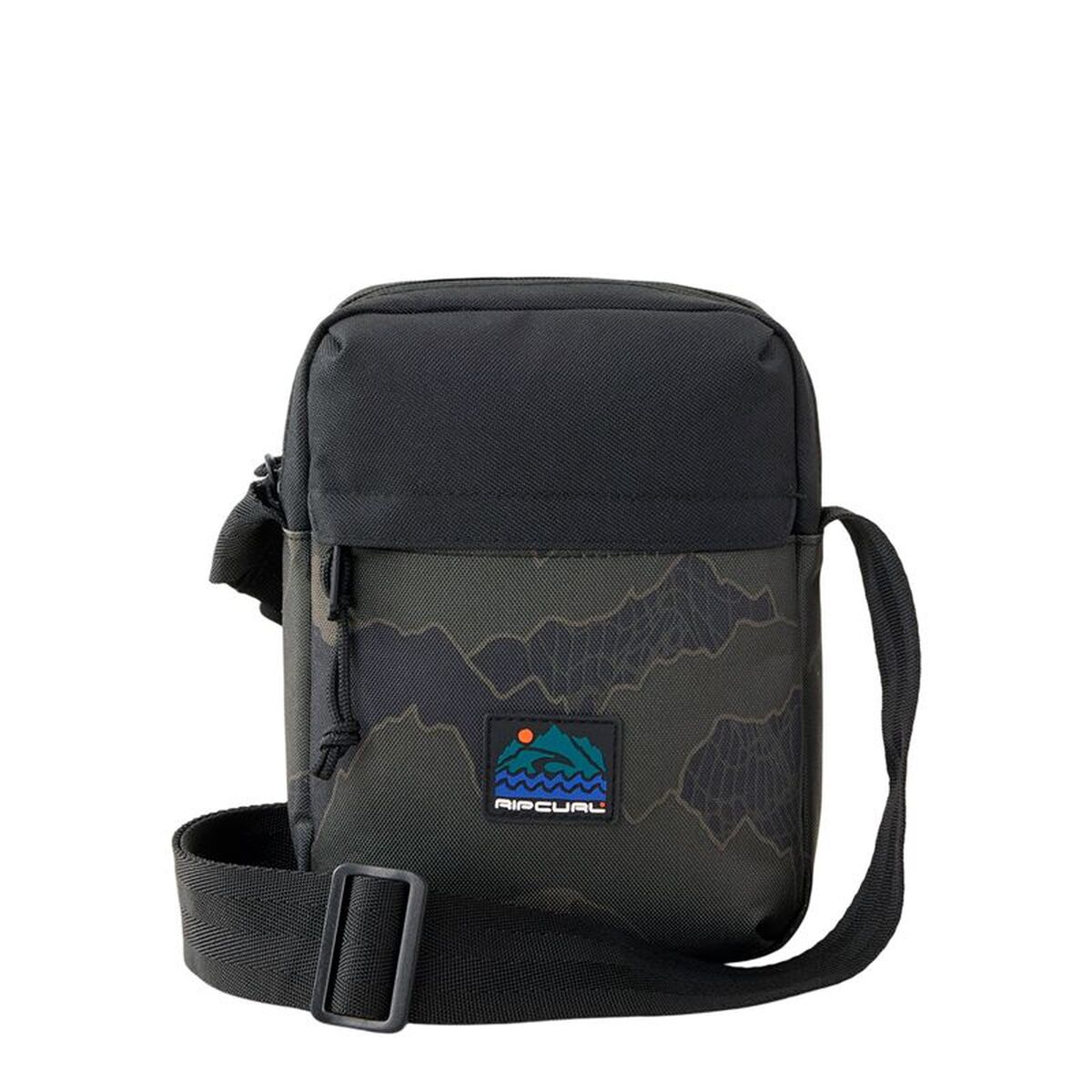 Schoudertas Rip Curl No Idea Pouch Search Camo Zwart