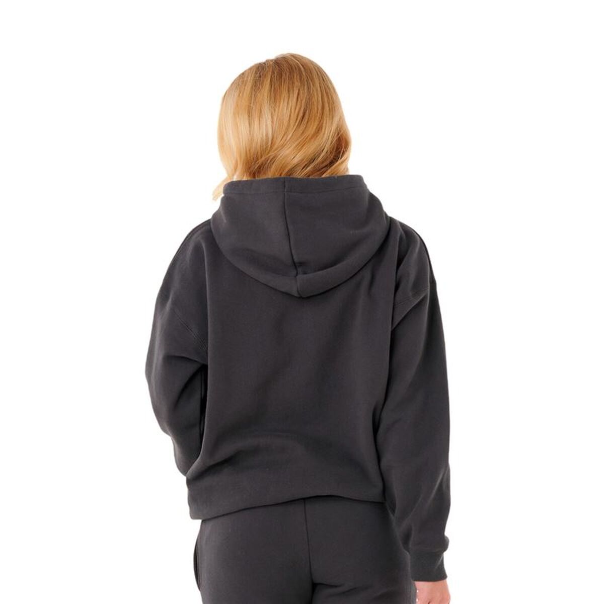 Womens Hoodie Rip Curl Varsity Hoodie Black