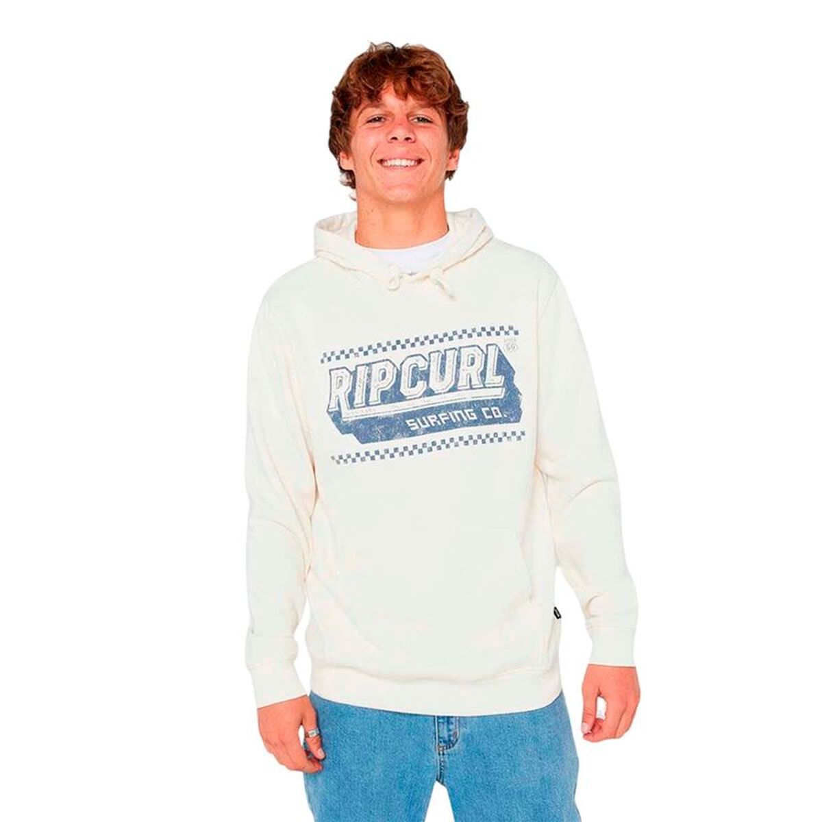 Herenhoodie Rip Curl Down The Line Hood Wit