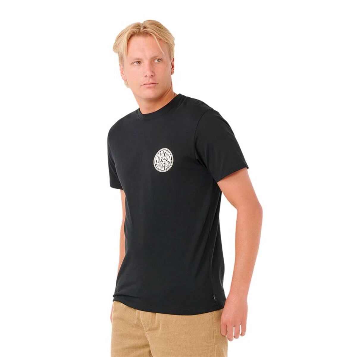 Mens Short Sleeve T-Shirt Rip Curl 0VZMTE-90