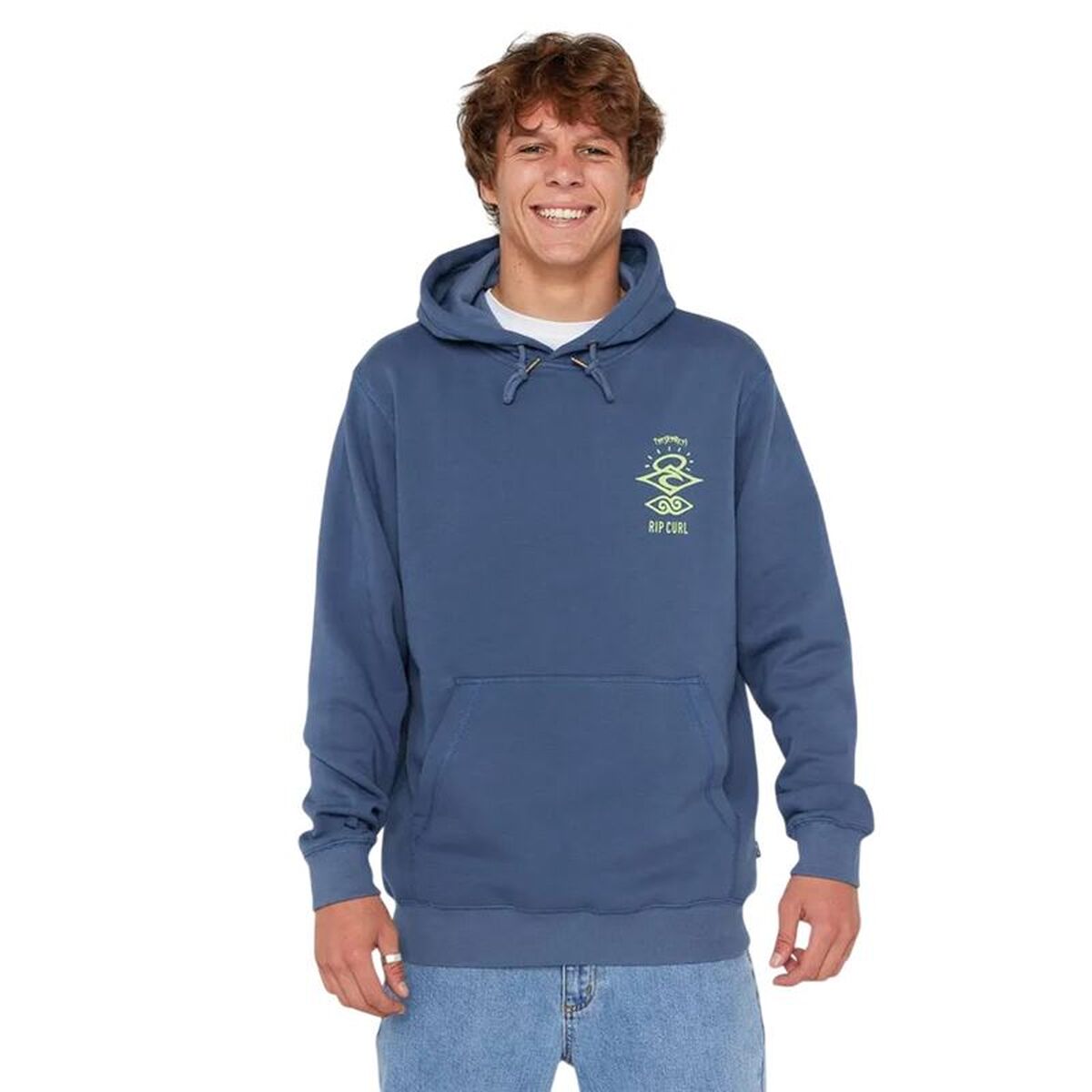 Herenhoodie Rip Curl Search Icon Hood Blauw