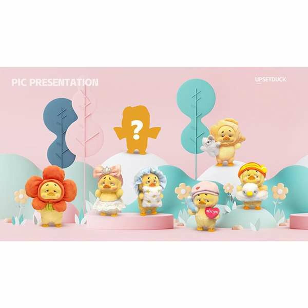 Image secondaire de Jouet Peluche Comansi Upsetduck Canard 15 cm