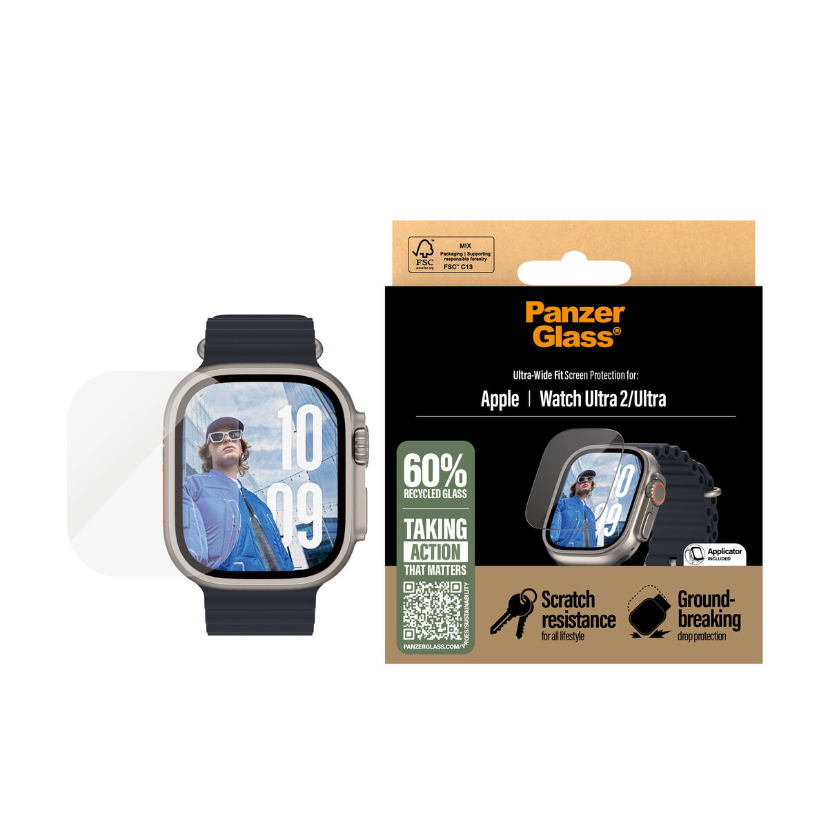 Picture of Smartwatch screen protector Panzer Glass 3712