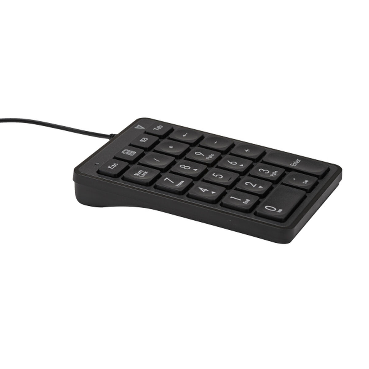 Afbeeldingen van Numeric keyboard V7 KP350 Black