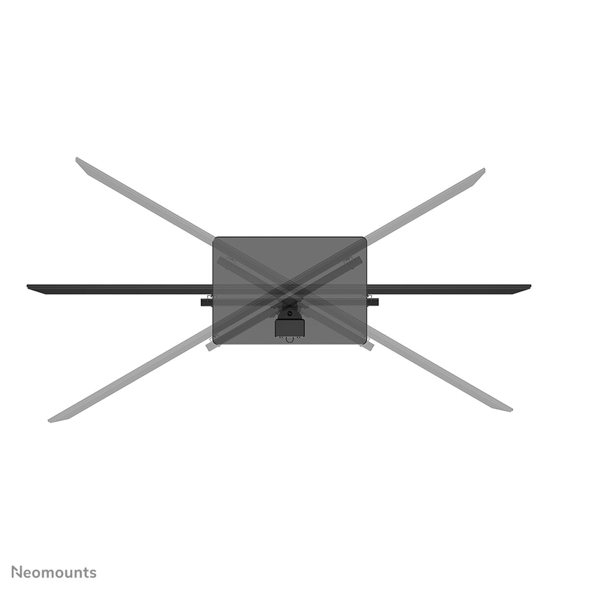 Afbeeldingen van Screen Table Support Neomounts DS45-430BL14 32"