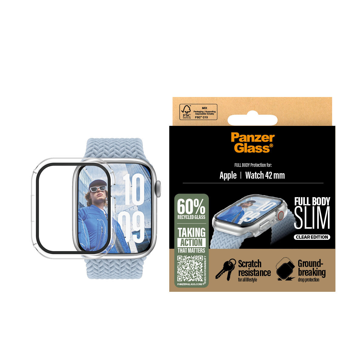 Afbeeldingen van Smartwatch Panzer Glass 3713 Transparent