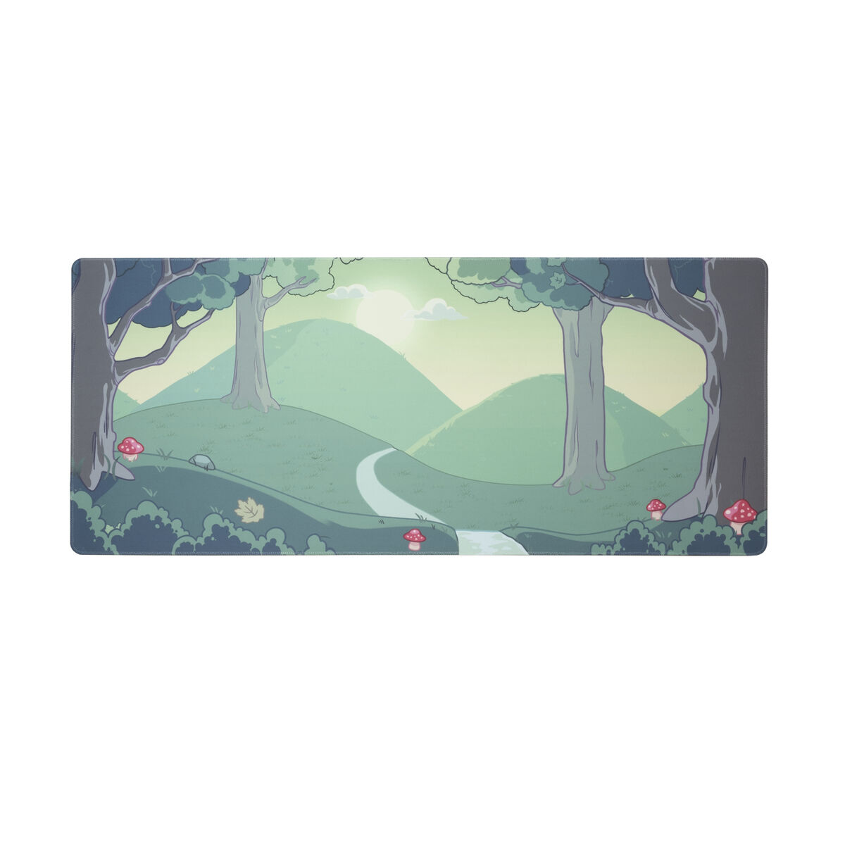 Afbeeldingen van Mouse Mat FR-TEC TANOOKI YUKI Green Beige