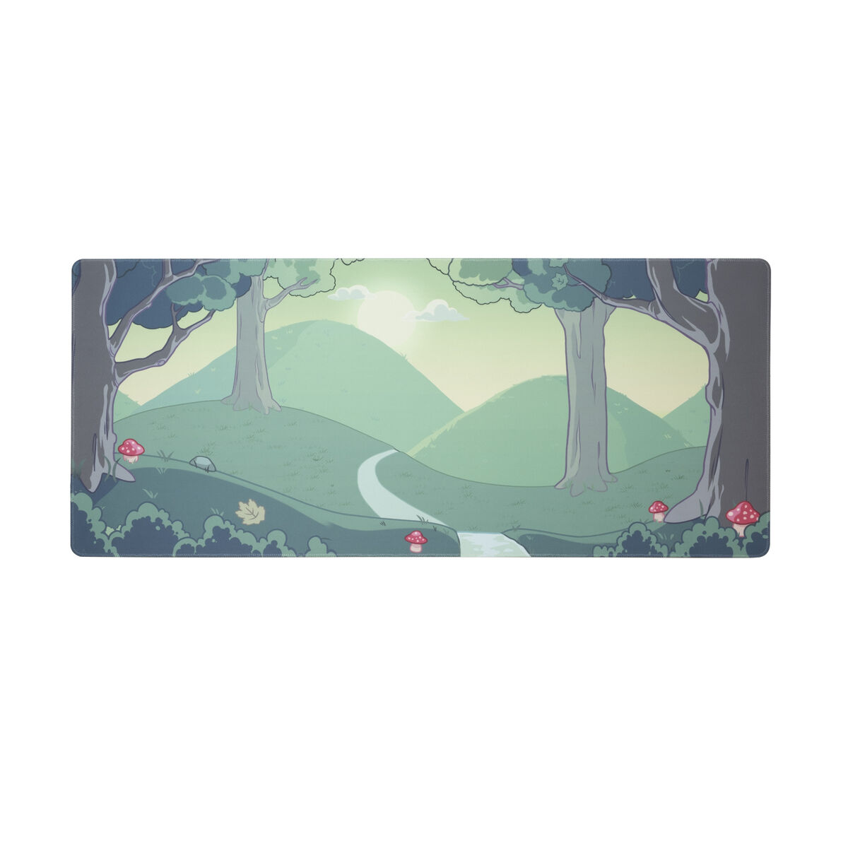 Afbeeldingen van Mouse Mat FR-TEC TANOOKI YUKI Green Beige
