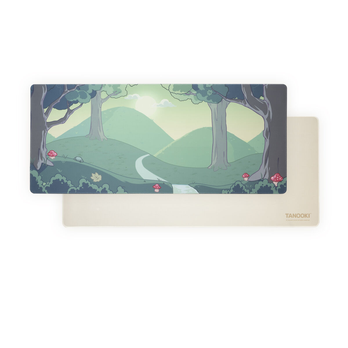 Image secondaire de Tapis de Souris FR-TEC TANOOKI YUKI Vert Beige