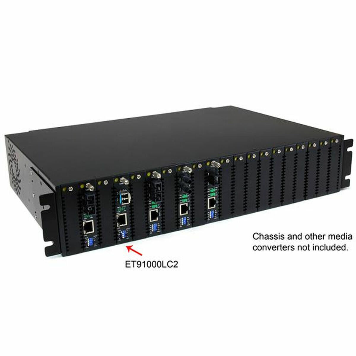 Afbeeldingen van RJ45 to Fiber Optics Converter Startech ET91000LC2 