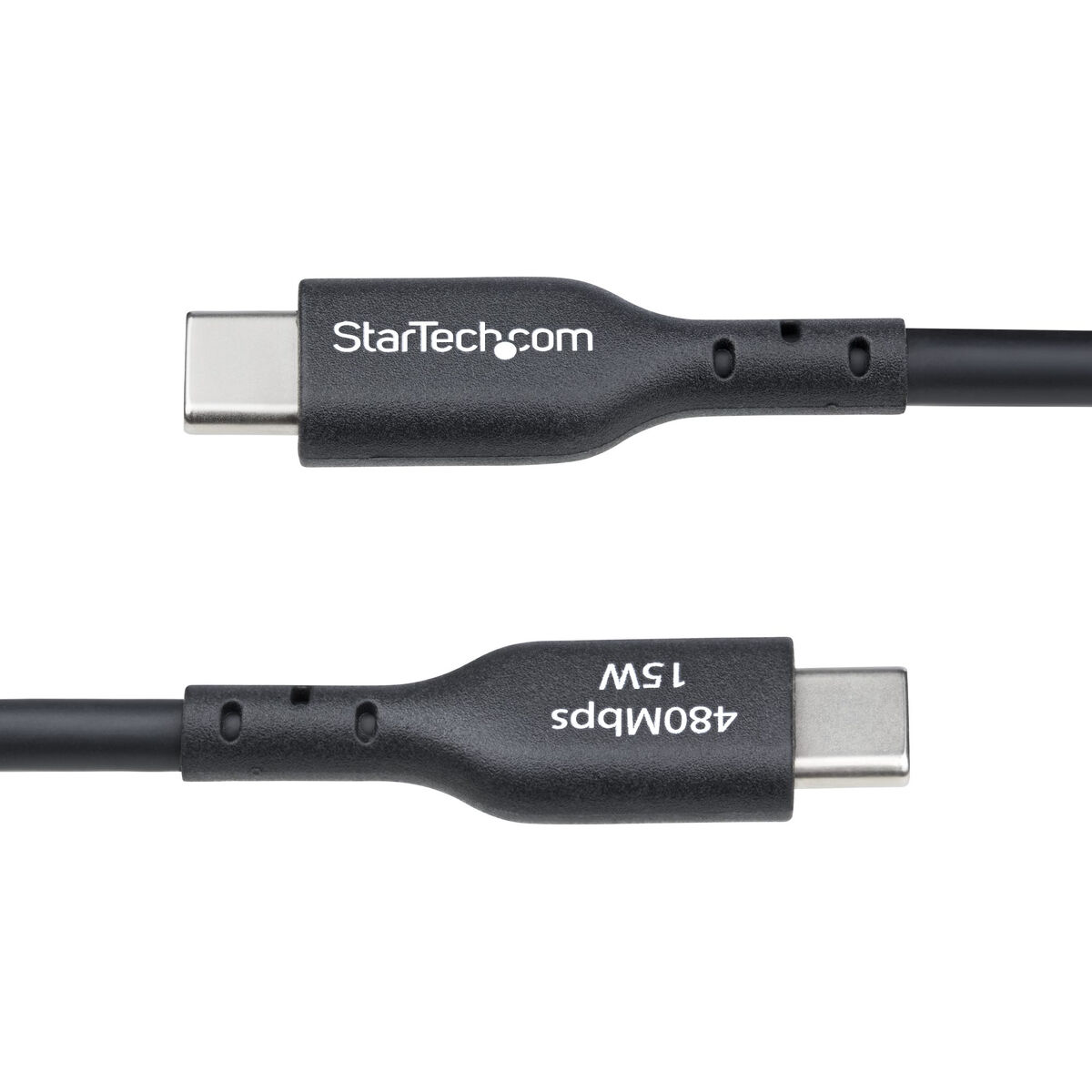 USB Cable Startech USB2AC3MNC Black 3 m