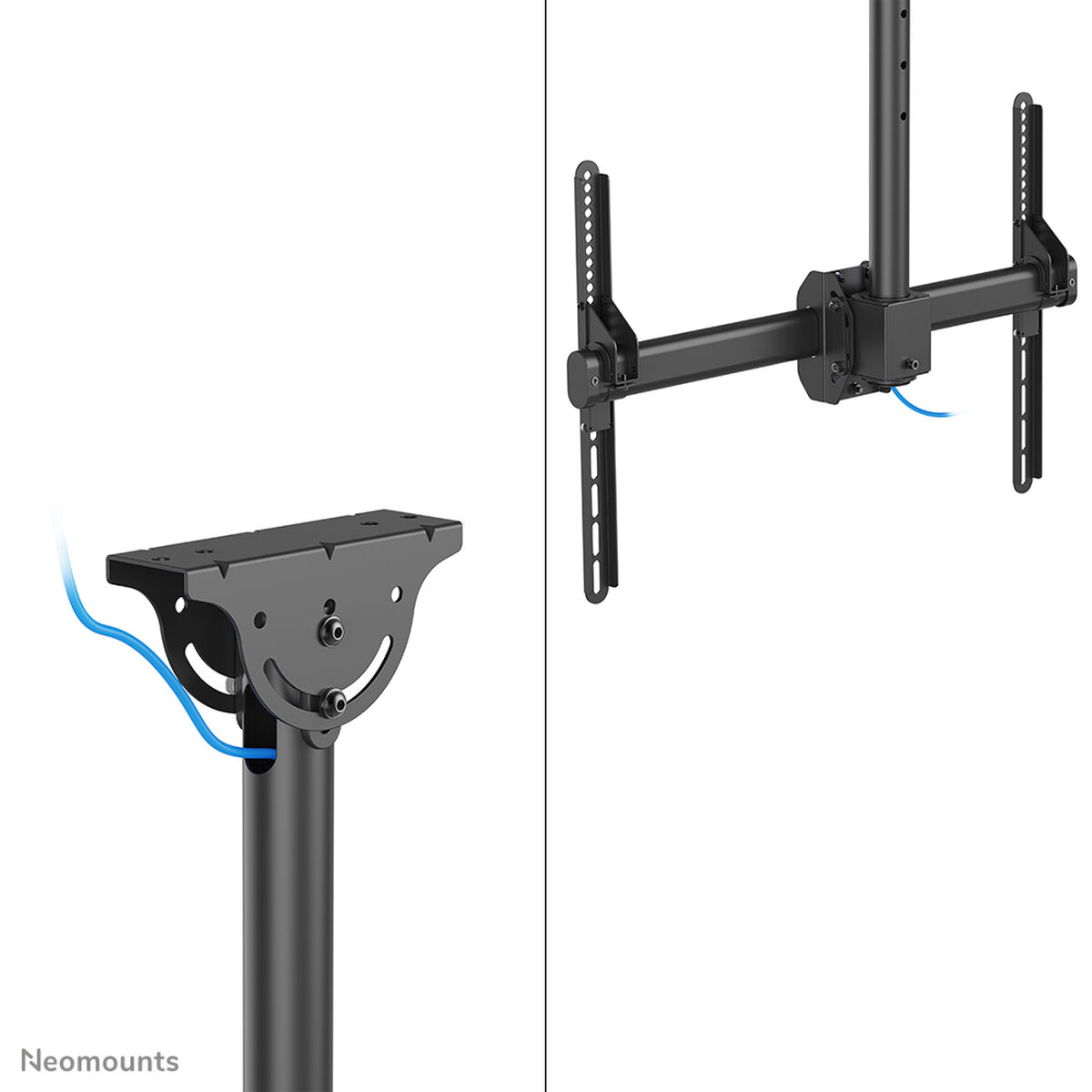 Afbeeldingen van Screen Table Support Neomounts CL35-440BL16XL 70" 37" 50 kg