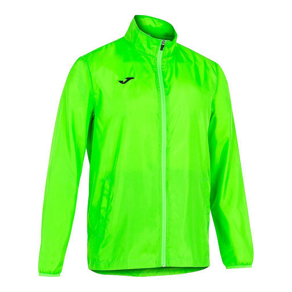 Children's Sports Jacket Joma Sport RAINJACKET IRIS 100.087.020 Green Polyester