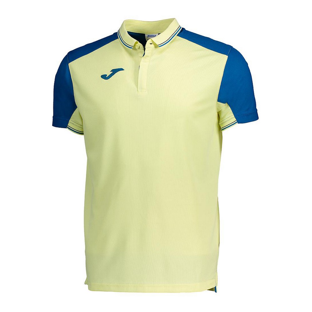 Short Sleeve Polo Shirt Joma Sport 100.567.907 Yellow