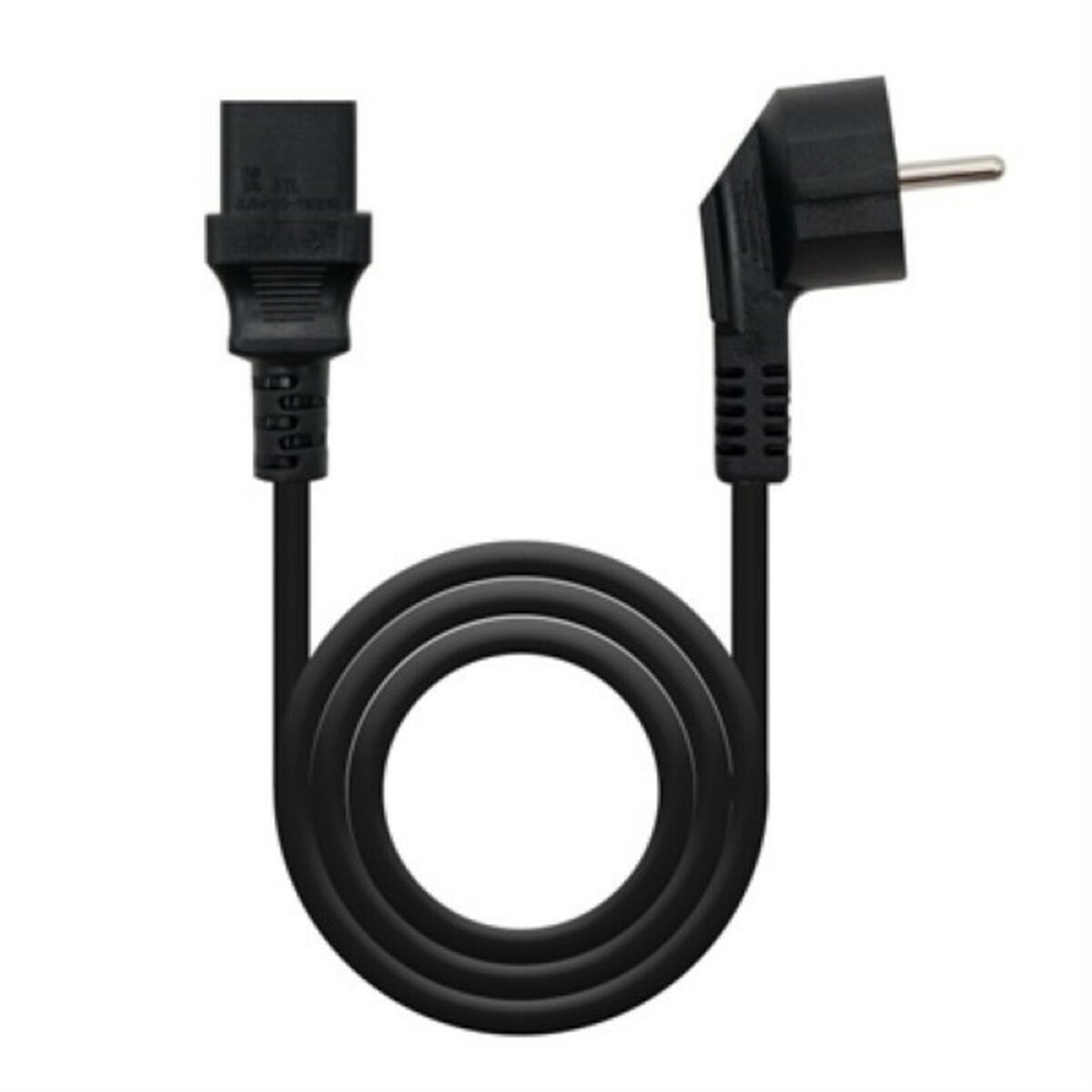 Afbeeldingen van Power Cord NANOCABLE 10.22.01 CEE7 C13 Black
