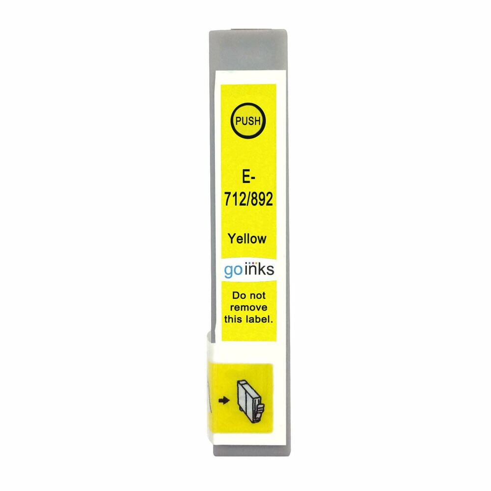 Compatible Ink Cartridge Epson T0714 Yellow (Refurbished A+)