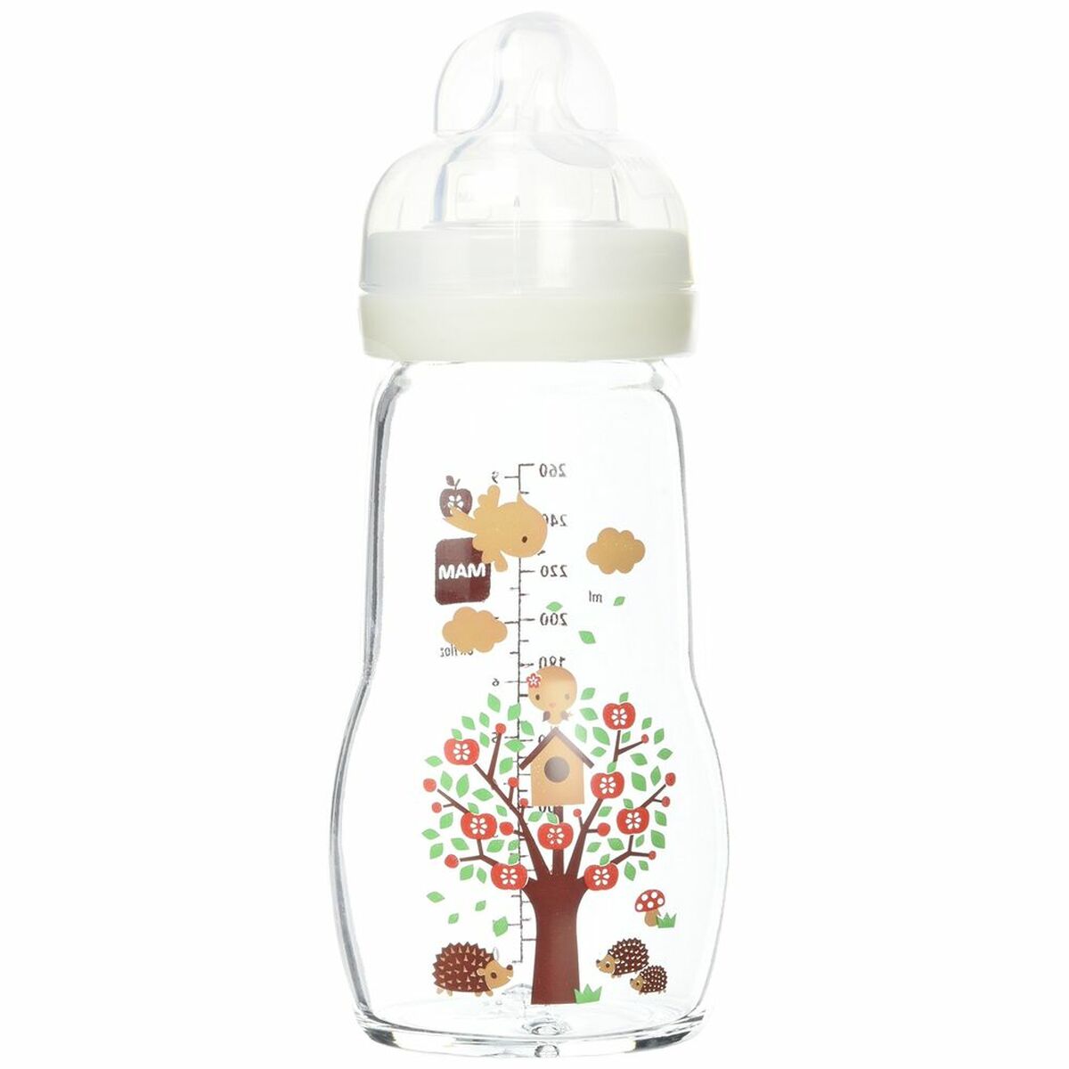 Babys flaske MAM Krystal Beige (260 ml)