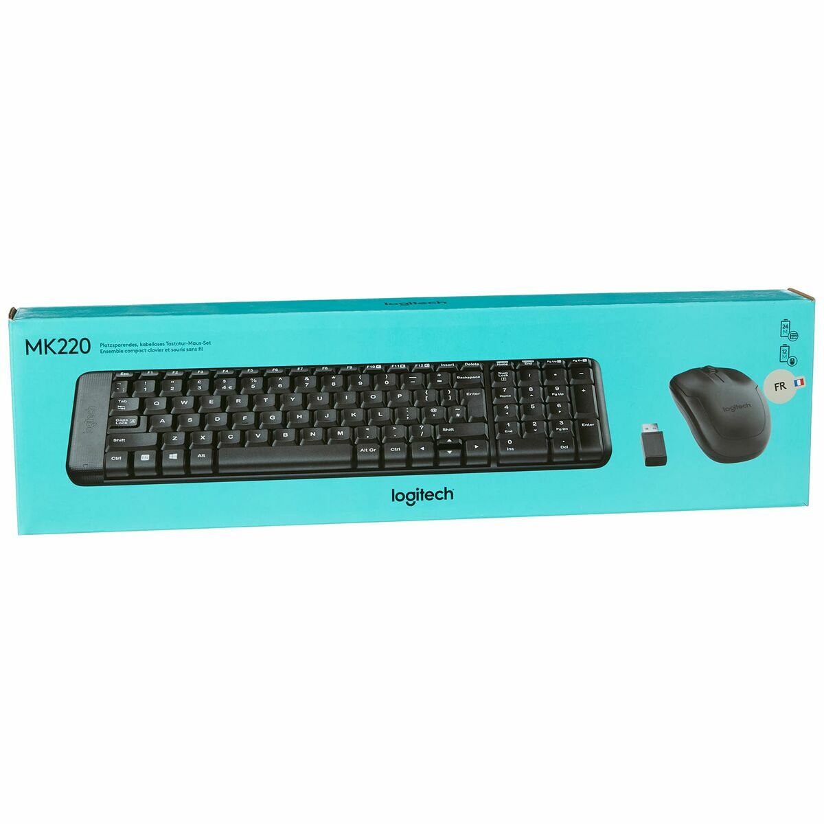 Afbeeldingen van Keyboard Logitech 920-008318 Black Spanish Qwerty
