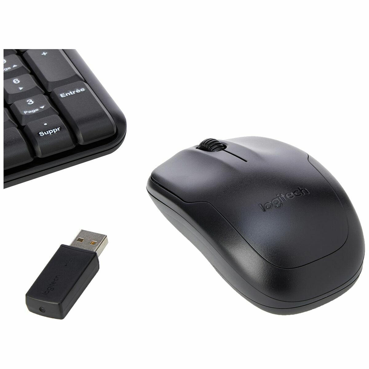 Afbeeldingen van Keyboard Logitech 920-008318 Black Spanish Qwerty