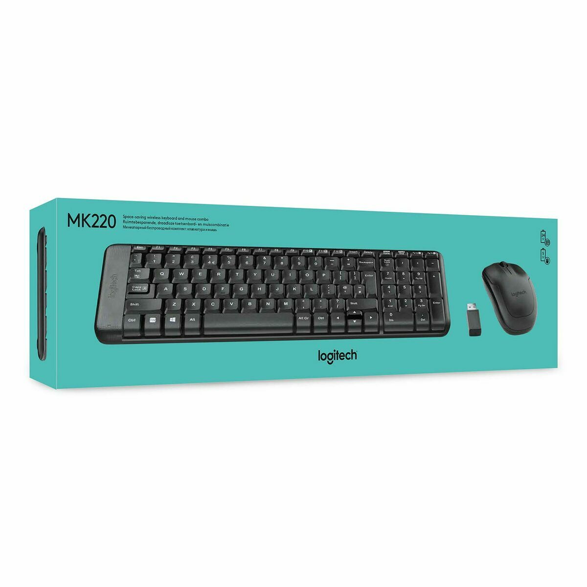Afbeeldingen van Keyboard Logitech 920-008318 Black Spanish Qwerty