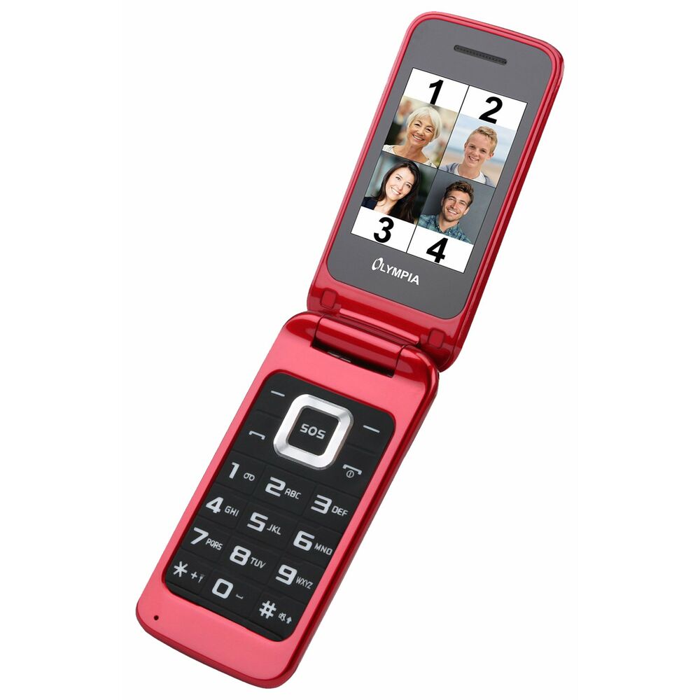 Mobile phone Olympia 2211 Red 2.4