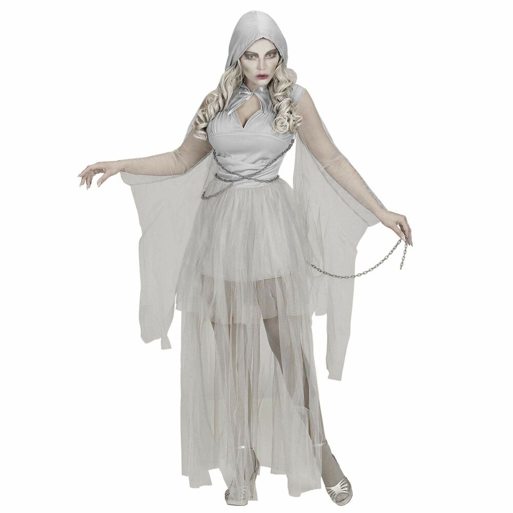 Costume for Adults Widmann Lady Ghost (Size XL) (Refurbished A+)