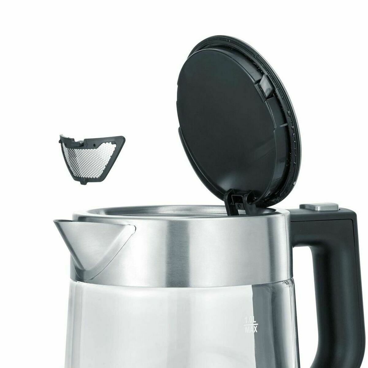Image secondaire de Bouilloire Électrique avec Voyant LED Severin WK 3468 Noir Transparent Acier inoxydable 2200 W 1 L