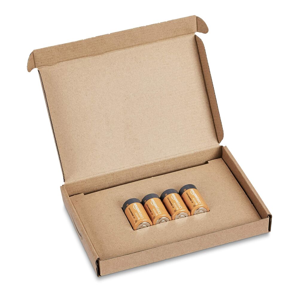 Batterier Amazon Basics Alkaline C Cell (Fikset A+)
