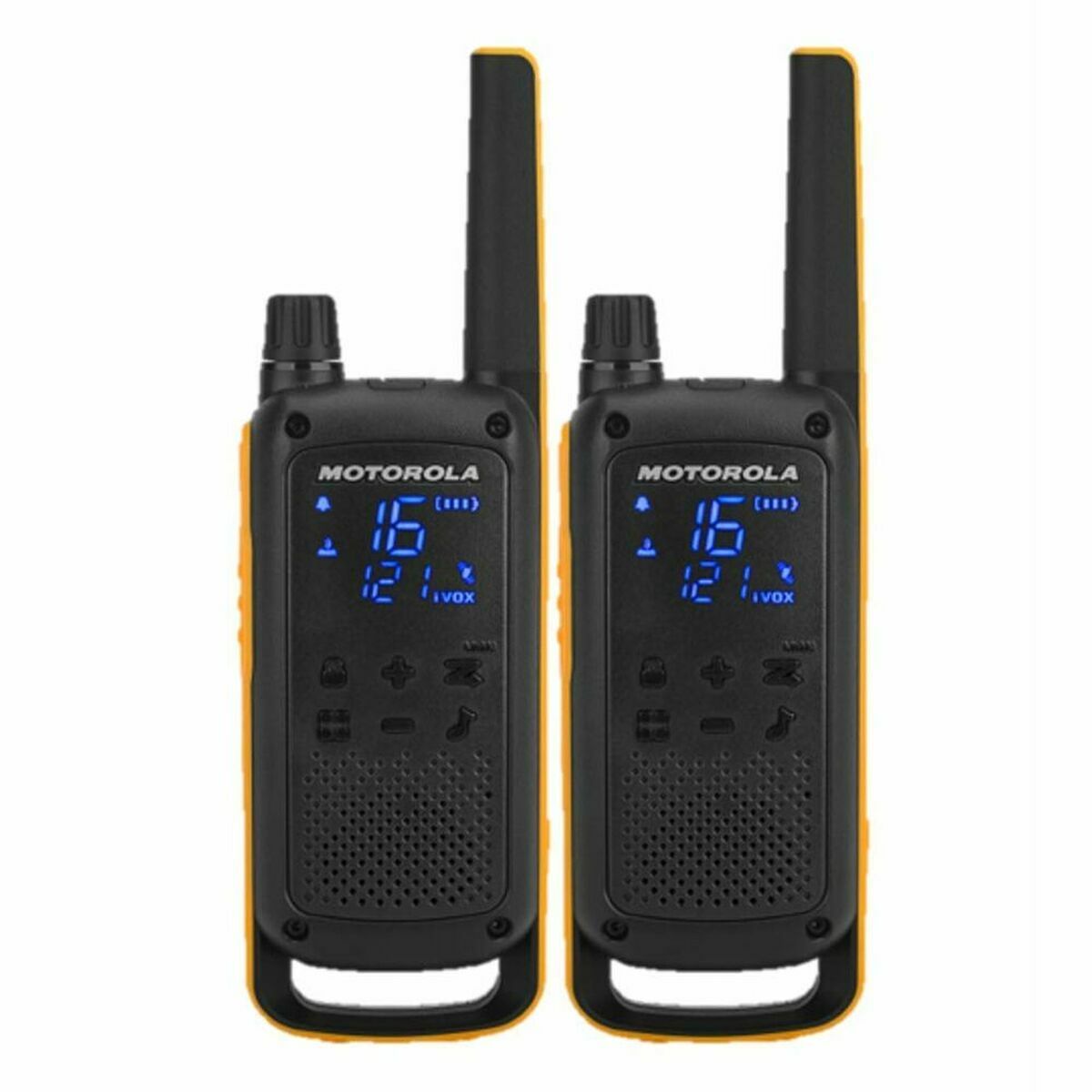 Afbeeldingen van Walkie-Talkie Motorola B8P00810YDEMAG Yellow Black Orange 500 mW