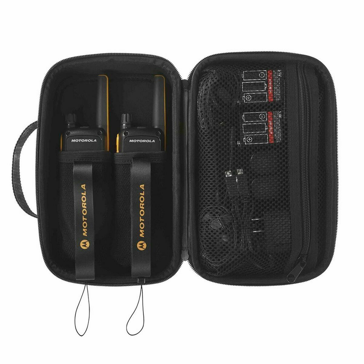 Afbeeldingen van Walkie-Talkie Motorola B8P00810YDEMAG Yellow Black Orange 500 mW