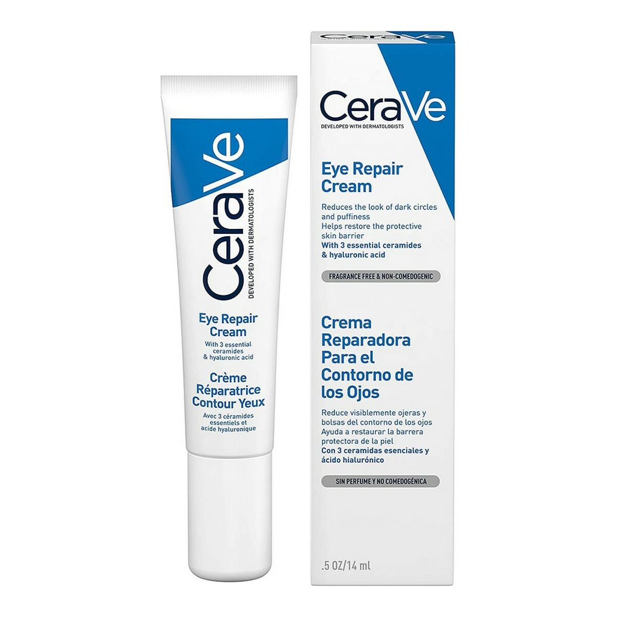 Crème pour le contour des yeux CeraVe Complexe réparateur (14 ml)