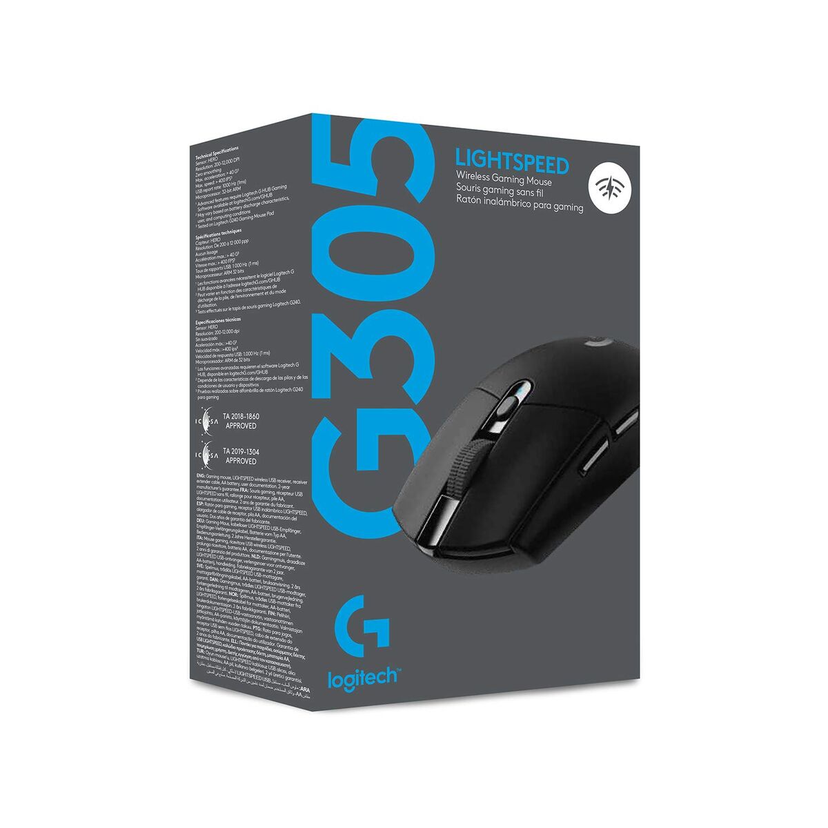 Bild von Gaming Mouse Logitech G305 12000 dpi Black