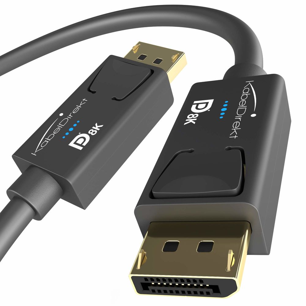 DisplayPort Cable KabelDirekt Gaming Edition (2 m) (Refurbished A+)