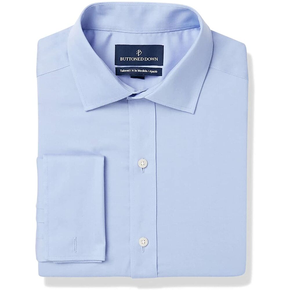 Men’s Long Sleeve Shirt   Light Blue (Refurbished A)