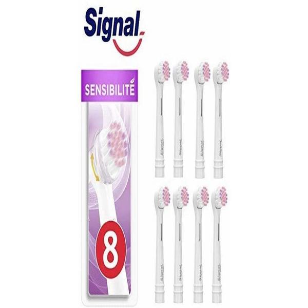 Spare for Electric Toothbrush Signal Double Action (8 pcs) (Refurbished A+)