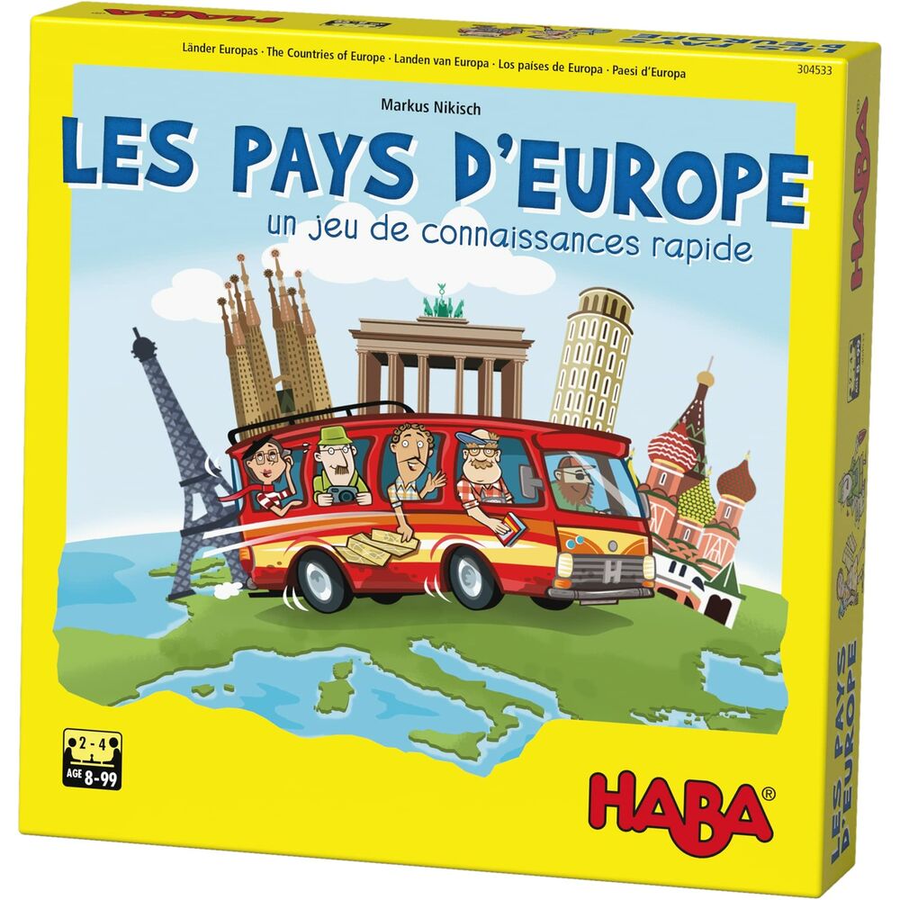 Board game HABA Pays d’Europe (FR) (Refurbished A)