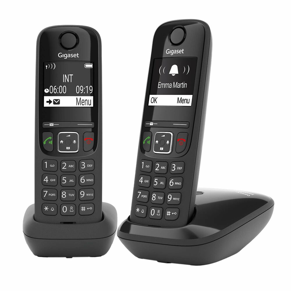 Wireless Phone Gigaset AS690 Duo Black (Refurbished B)