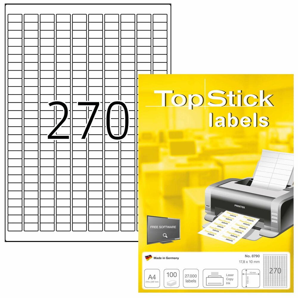 Multipurpose Printer Labels 8790 (Refurbished A+)
