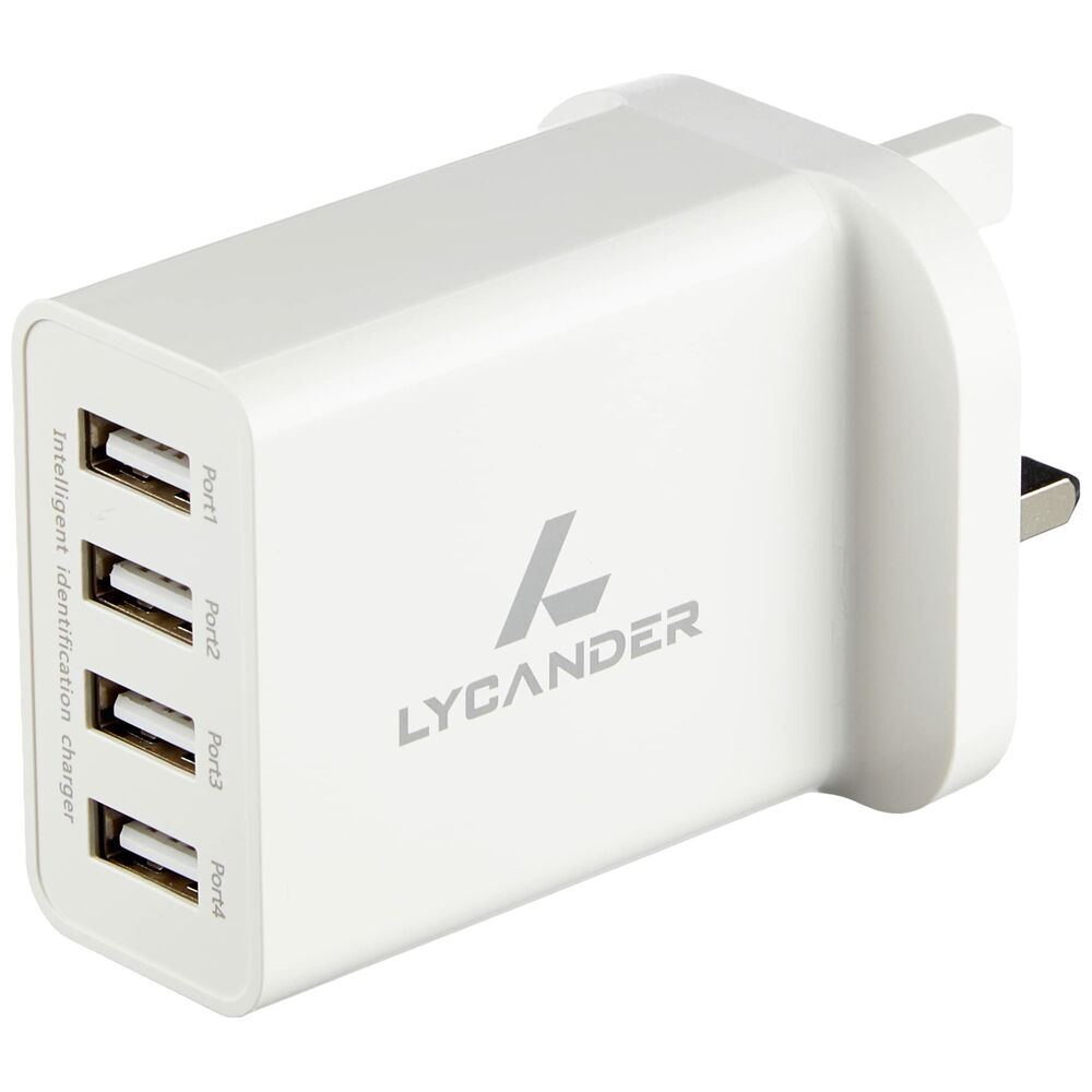 Fiche secteur Lycander LPS4UK Anglais USB (Reconditionné A+)