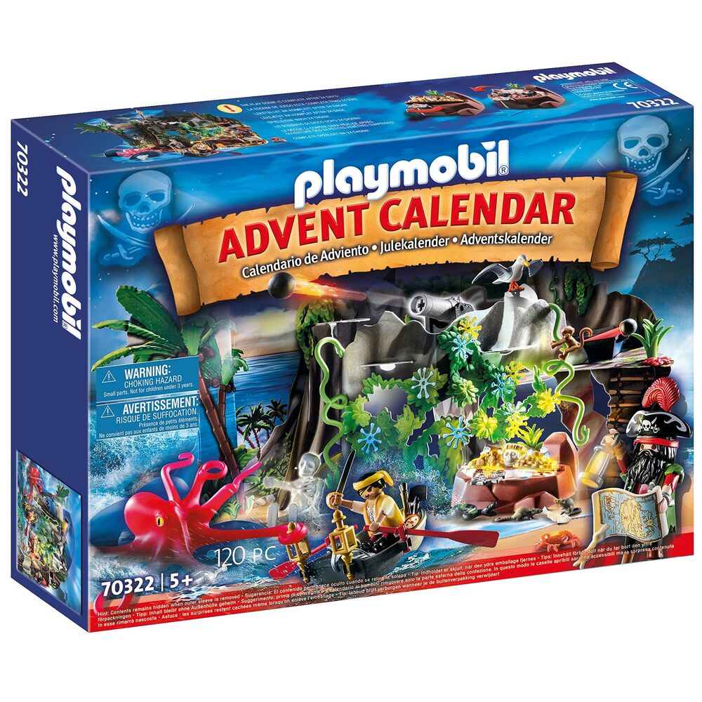 Adventskalender Playmobil 70322 Pirater (Renoverade C)